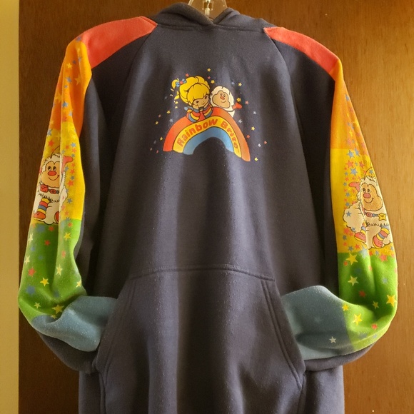 rainbow brite hoodie
